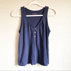 Lilly Pulitzer Navy Tank Top Size XS